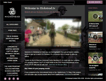 Tablet Screenshot of hickstead.tv